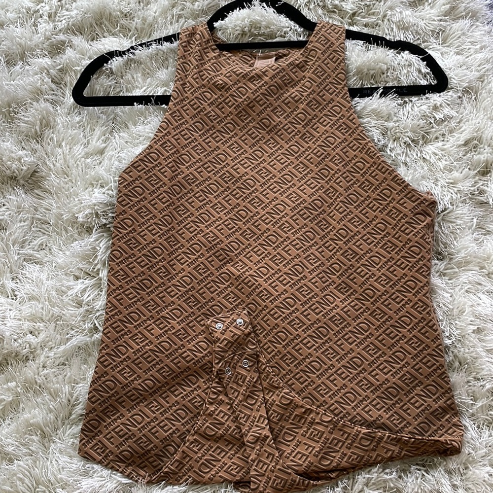 Fendi Skims high neck bodysuit | California color